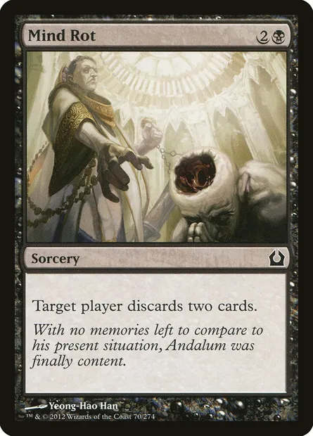 Mind Rot, Magic card RTR 70 — Return to Ravnica set