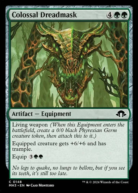 Colossal Dreadmask, Magic card MH3 148 — Modern Horizons 3 set