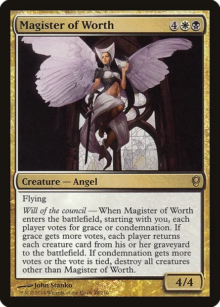 Magister of Worth, Magic card CNS 48 — Conspiracy set