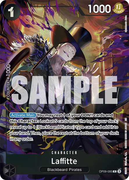 Laffitte, One Piece card OP09-095 — EMPERORS IN THE NEW WORLD set