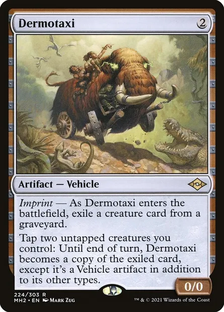 Dermotaxi, Magic card MH2 224 — Modern Horizons 2 set