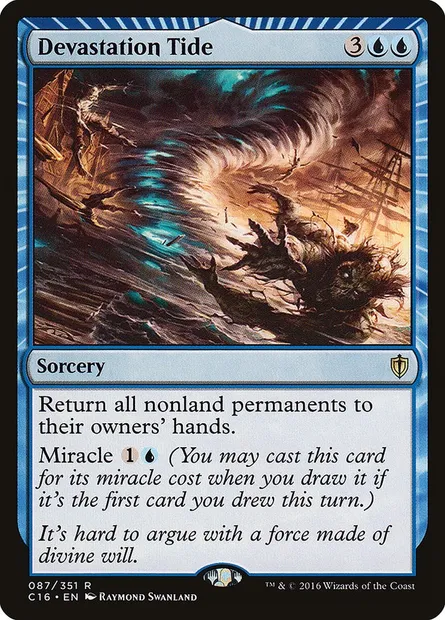 Devastation Tide, Magic card C16 87 — Commander 2016 set