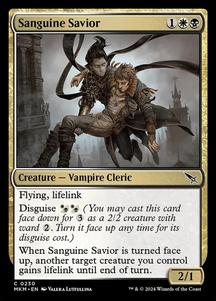 Sanguine Savior, Magic card MKM 230 — Murders at Karlov Manor set