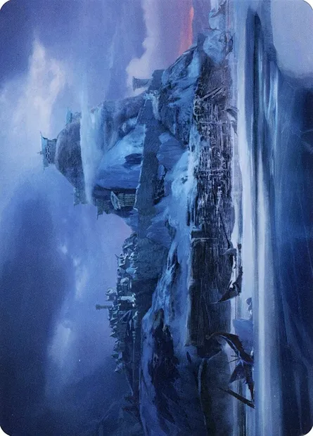 Port of Karfell // Port of Karfell, Magic card AKHM 72 — Kaldheim Art Series set