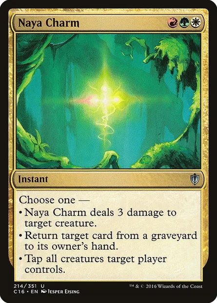 Naya Charm, Magic card C16 214 — Commander 2016 set