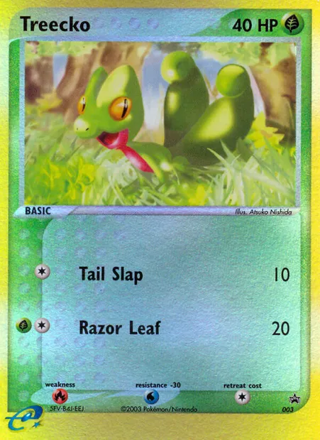 Arcko, carte Pokémon PR-NP 3 — extension Promo Nintendo