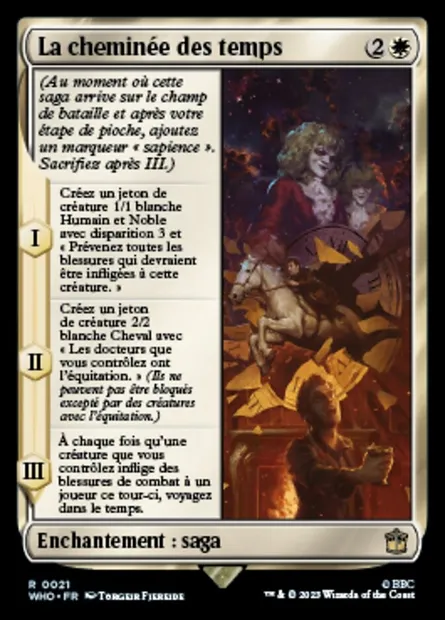 La cheminée des temps, carte Magic WHO 21 — extension Doctor Who