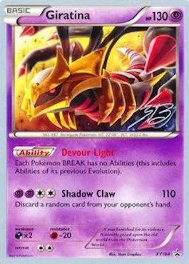 Giratina, Pokémon card WCD17 XY184 — World Championship Decks 2017 set