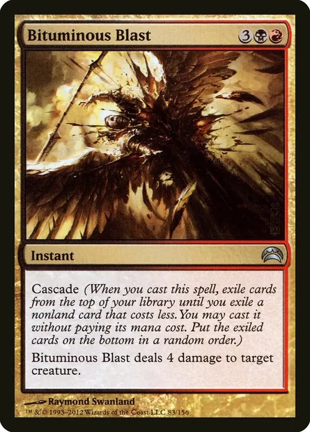 Bituminous Blast, Magic card PC2 83 — Planechase 2012 set