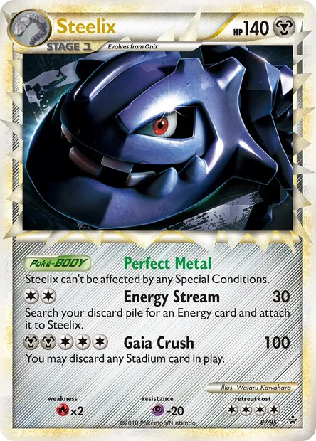 Steelix, Pokémon card UL 87 — Unleashed set