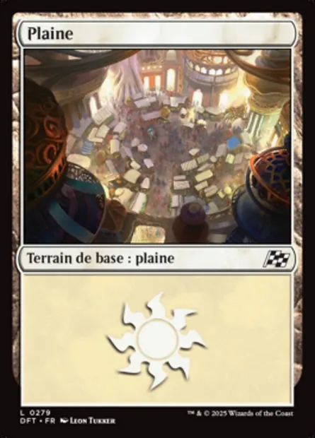 Plaine, carte Magic DFT 279 — extension Aetherdrift