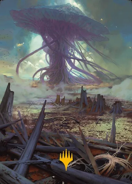 Swamp // Swamp, Magic card AMH3 24 — Modern Horizons 3 Art Series set