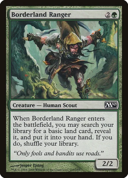 Borderland Ranger, Magic card M10 169 — Magic 2010 set
