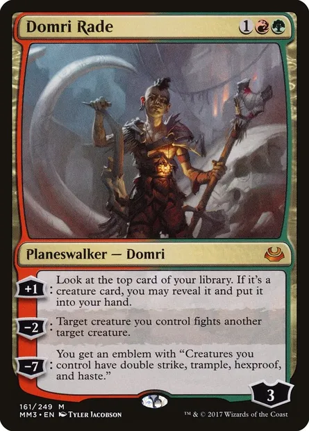 Domri Rade, carte Magic MM3 161 — extension Modern Masters 2017