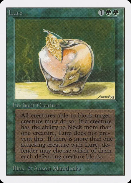 Leurre, carte Magic 2ED 212 — extension Unlimited Edition