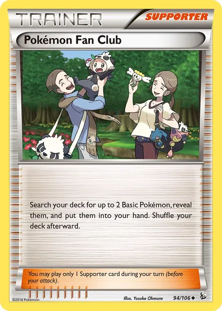 Pokémon Fan Club, Pokémon card FLF 94 — Flashfire set