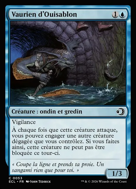 Vaurien d'Ouisablon, carte Magic ECL 53 — extension Lorwyn Eclipsed