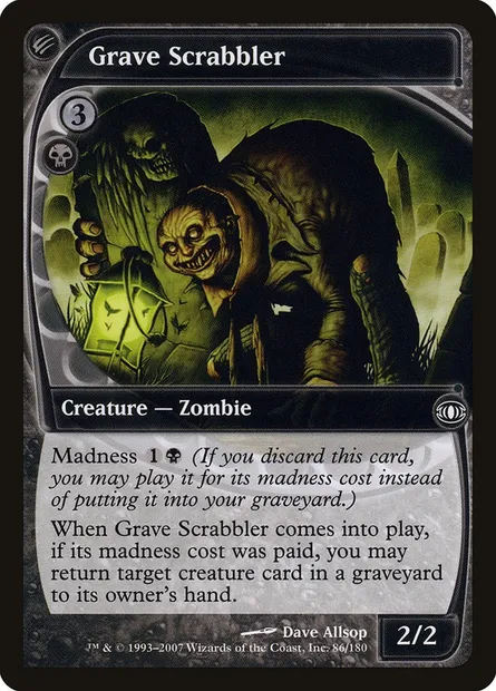 Grave Scrabbler, Magic card FUT 86 — Future Sight set