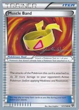 Muscle Band, Pokémon card WCD15 121-3 — World Championship Decks 2015 set