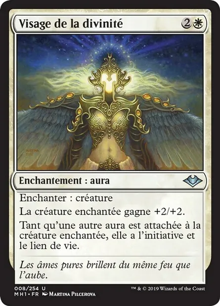 Visage de la divinité, carte Magic MH1 8 — extension Horizons du Modern