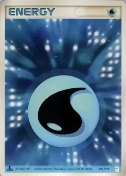 Water Energy, Pokémon card BQDECK 013 — Master Kit: Bulbasaur Quarter Deck set