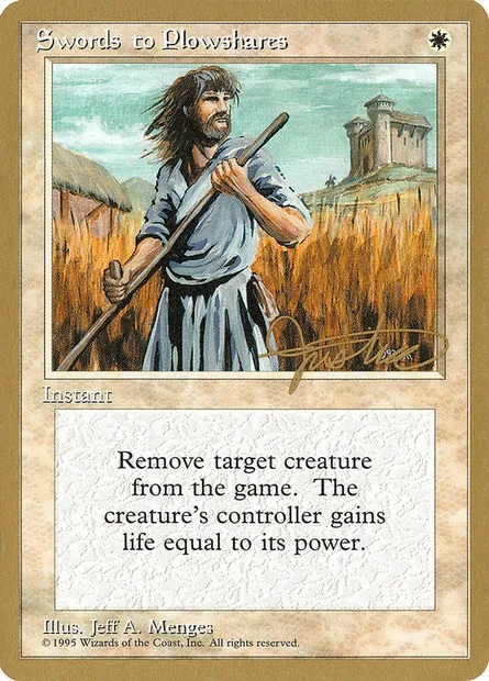 Retour au pays, carte Magic PTC mj52 — extension Pro Tour Collector Set