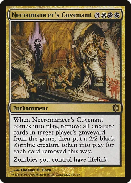 Necromancer's Covenant, Magic card ARB 82 — Alara Reborn set