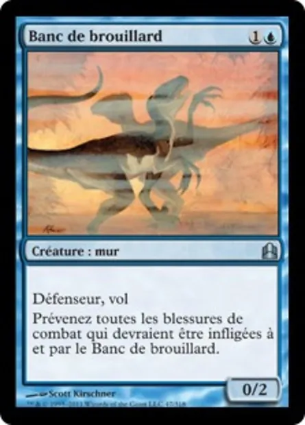 Banc de brouillard, carte Magic CMD 47 — extension Commander 2011
