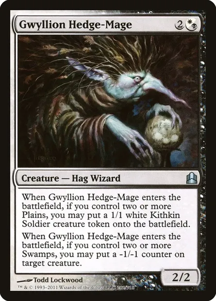 Gwyllion Hedge-Mage, Magic card CMD 202 — Commander 2011 set