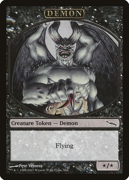 Demon, Magic card P03 6 — Magic Player Rewards 2003 set