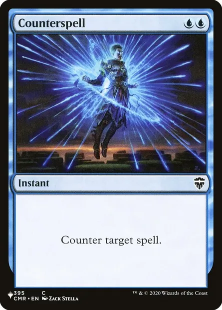 Contresort, carte Magic PLST CMR-395 — extension The List