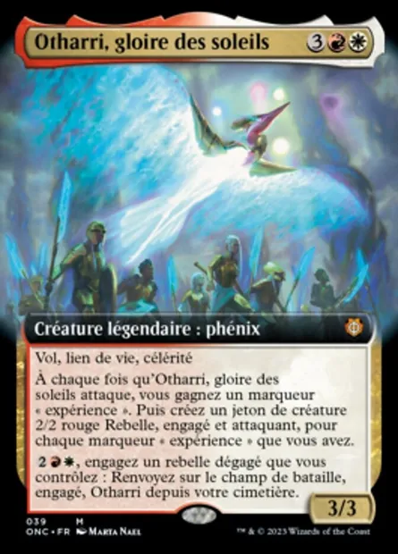 Otharri, gloire des soleils, carte Magic ONC 39 — extension Phyrexia: All Will Be One Commander