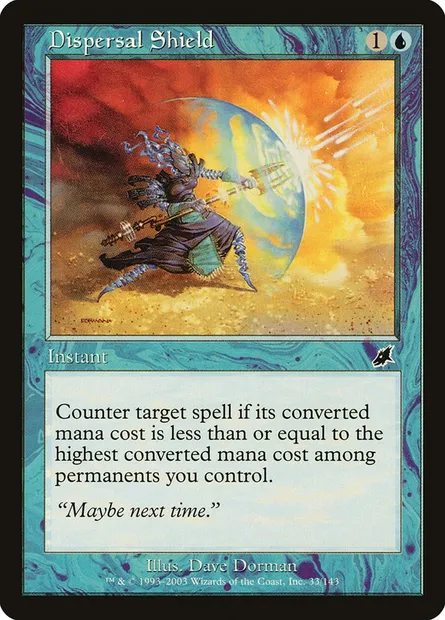 Dispersal Shield, Magic card SCG 33 — Scourge set