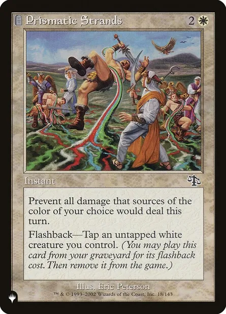 Prismatic Strands, Magic card PLST JUD-18 — The List set