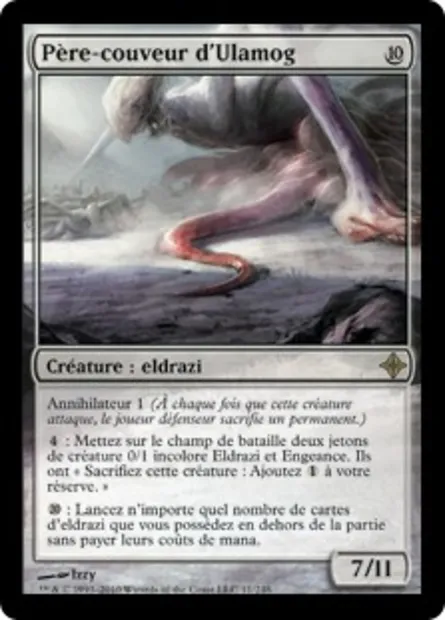 Père-couveur d'Ulamog, carte Magic ROE 11 — extension L'ascension des Eldrazi