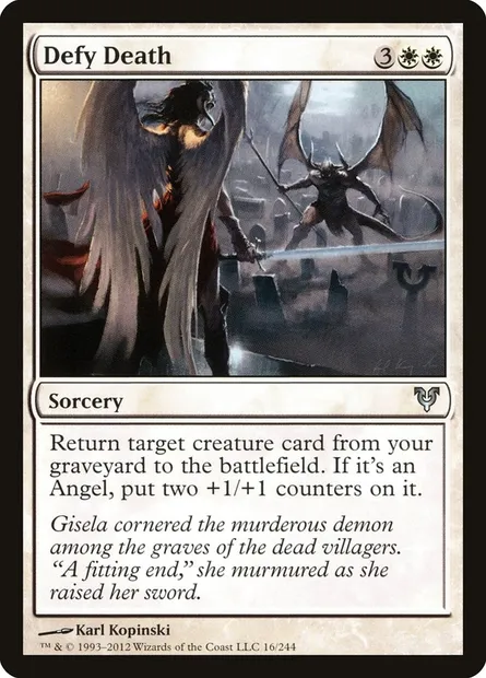 Defy Death, Magic card AVR 16 — Avacyn Restored set
