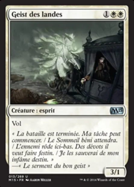Geist des landes, carte Magic M15 13 — extension Magic 2015