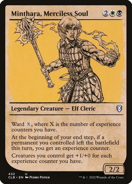 Minthara, Merciless Soul, Magic card CLB 432 — Commander Legends: Battle for Baldur's Gate set