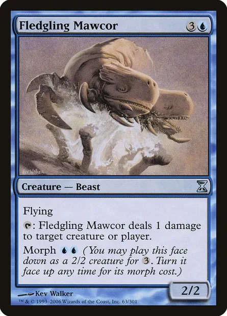 Fledgling Mawcor, Magic card TSP 63 — Time Spiral set