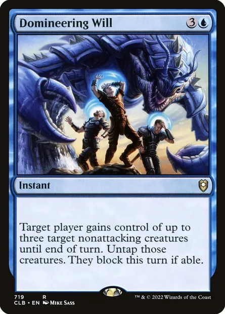 Domineering Will, Magic card CLB 719 — Commander Legends: Battle for Baldur's Gate set