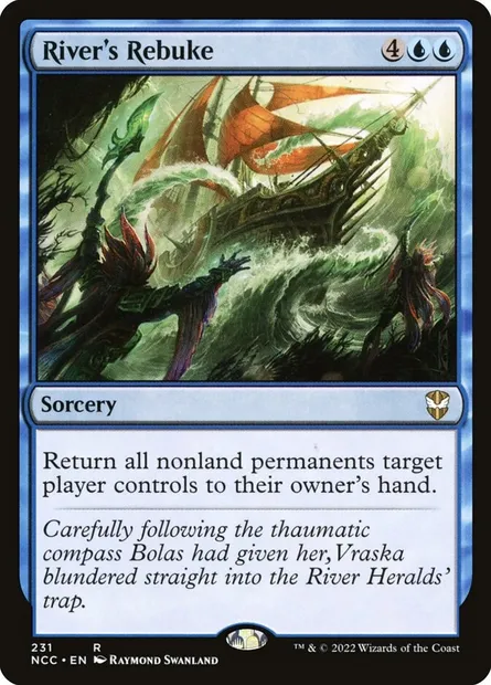 River's Rebuke, Magic card NCC 231 — New Capenna Commander set