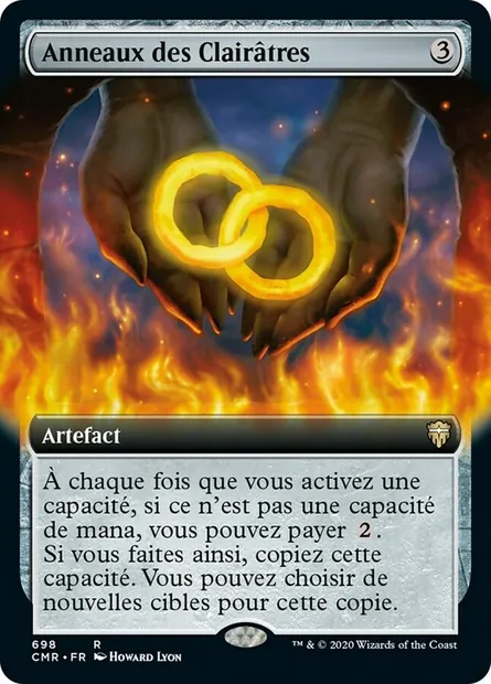 Anneaux des Clairâtres, carte Magic CMR 698 — extension Commander Legends