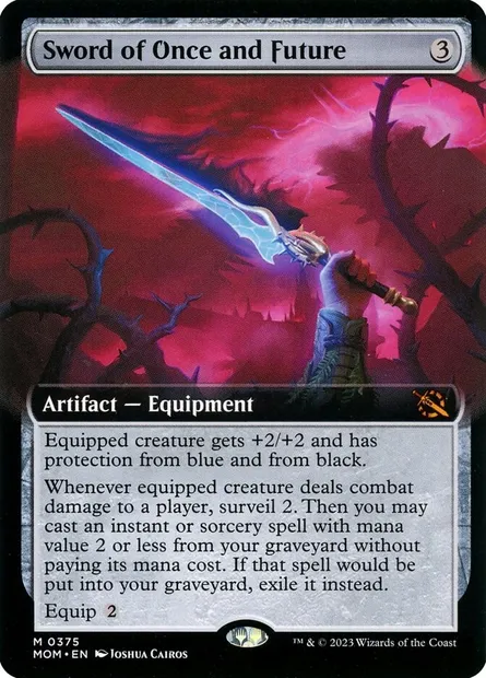Sword of Once and Future, Magic card MOM 375 — March of the Machine set