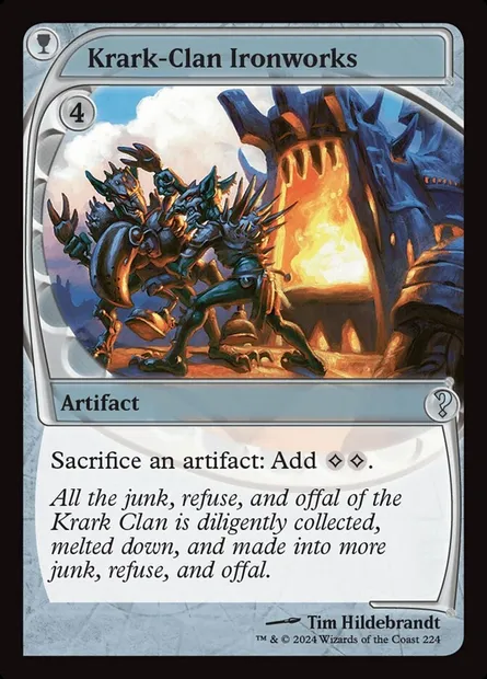 Krark-Clan Ironworks, Magic card MB2 224 — Mystery Booster 2 set