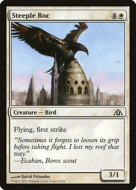 Steeple Roc, Magic card DGM 8 — Dragon's Maze set