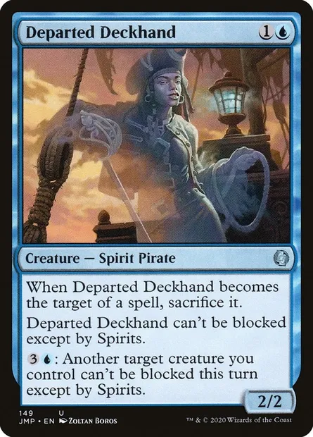Departed Deckhand, Magic card JMP 149 — Jumpstart set