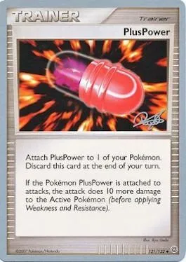 PlusPower, carte Pokémon WCD08 121 — extension World Championship Decks 2008