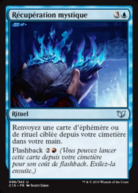 Récupération mystique, carte Magic C15 98 — extension Commander 2015