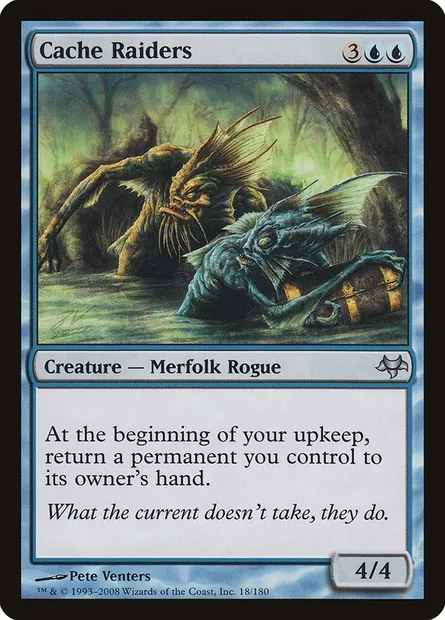 Cache Raiders, Magic card EVE 18 — Eventide set