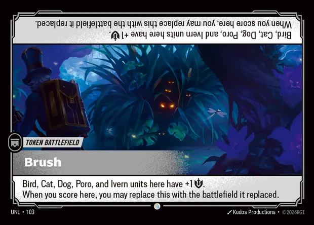 Brush, carte Riftbound UNL T03 — extension Unleashed